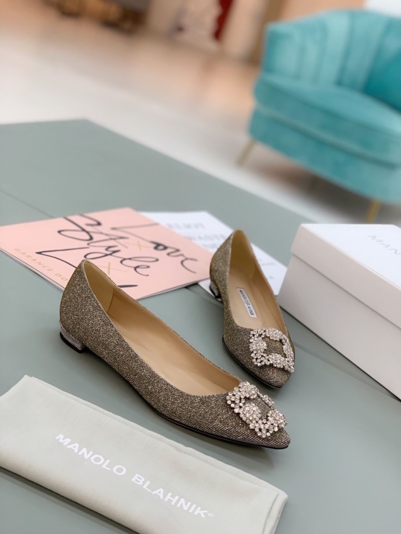 Manolo Blahnik flat shoes